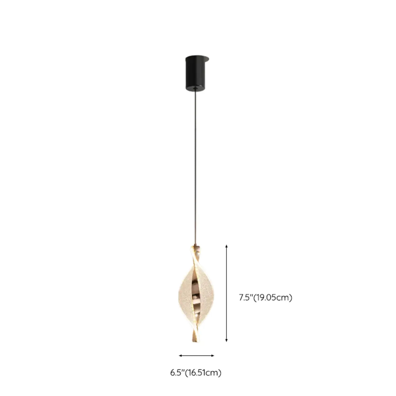 Mini suspension lumineuse LED réglable en acrylique transparent pour salle à manger