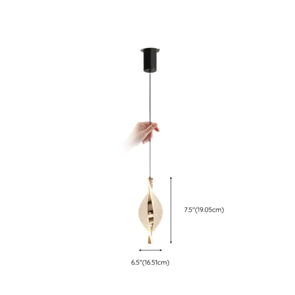 Mini suspension lumineuse LED réglable en acrylique transparent pour salle à manger