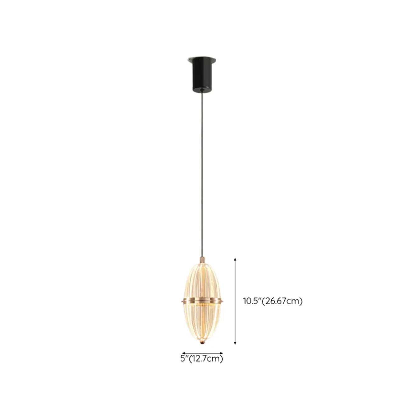 Mini suspension lumineuse LED réglable en acrylique transparent pour salle à manger