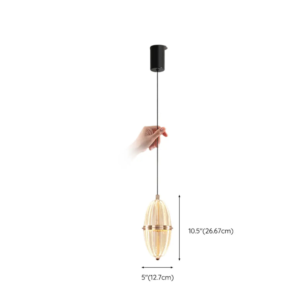Mini suspension lumineuse LED réglable en acrylique transparent pour salle à manger