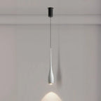 Suspension moderne à intensité variable en métal et acrylique au design épuré