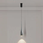 Suspension moderne à intensité variable en métal et acrylique au design épuré
