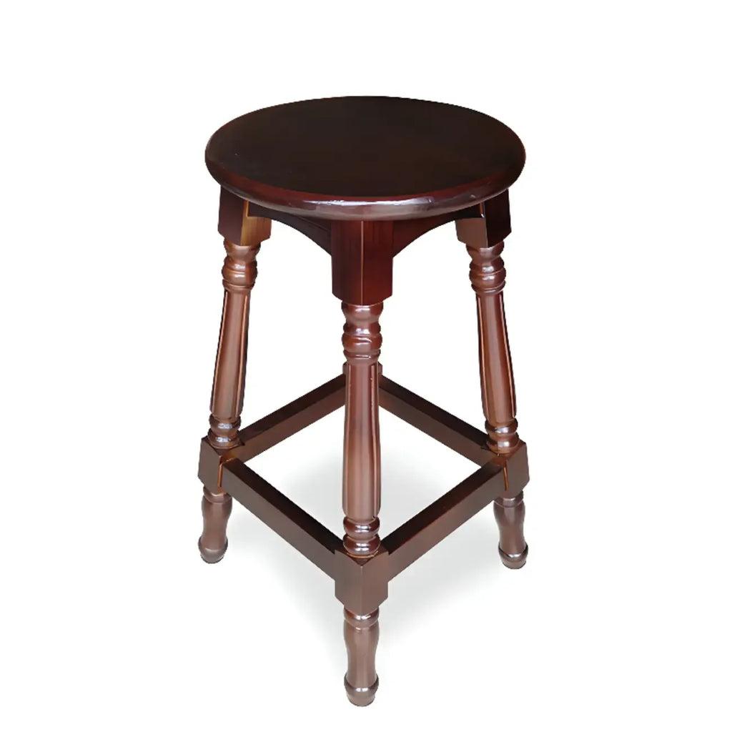 Tabourets de bar pivotants en cuir scandinave à hauteur de barre