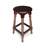 Tabourets de bar pivotants en cuir scandinave à hauteur de barre