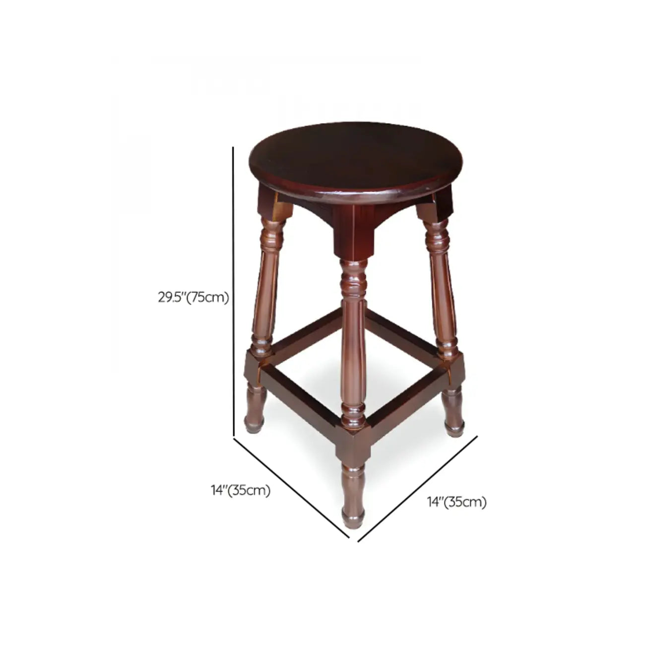 Tabourets de bar pivotants en cuir scandinave à hauteur de barre