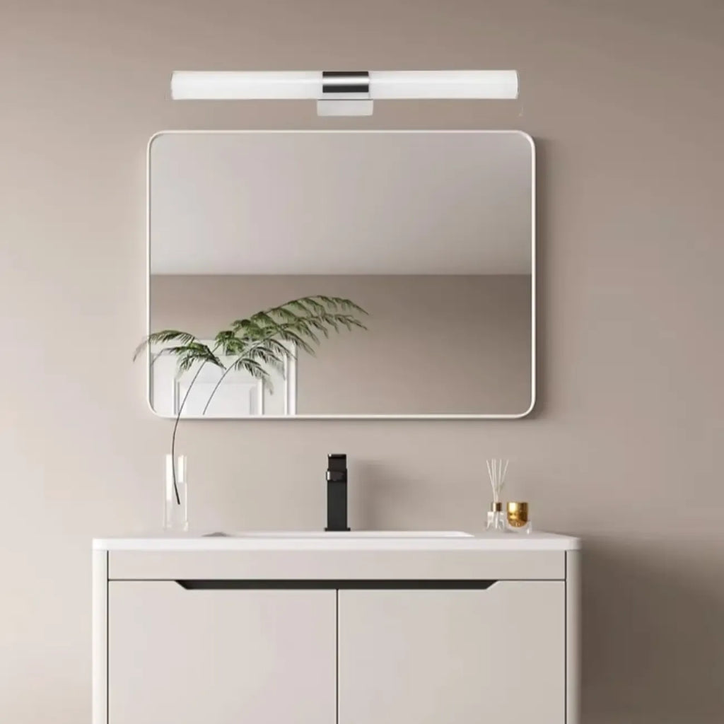 Applique murale cylindrique blanche contemporaine et simple