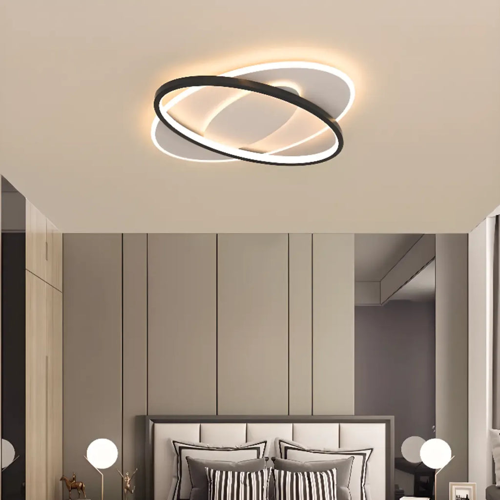 Plafoniera a 3 luci con dimmer e telecomando