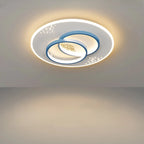 Plafoniera a 3 luci con dimmer e telecomando