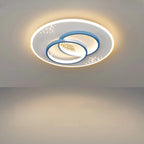 Plafoniera a 3 luci con dimmer e telecomando
