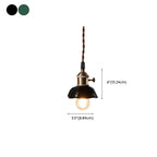 Suspension moderne géométrique en cuir et métal doré