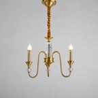 Lustre industriel en verre noir de type candélabre, 3 à 10 lumières