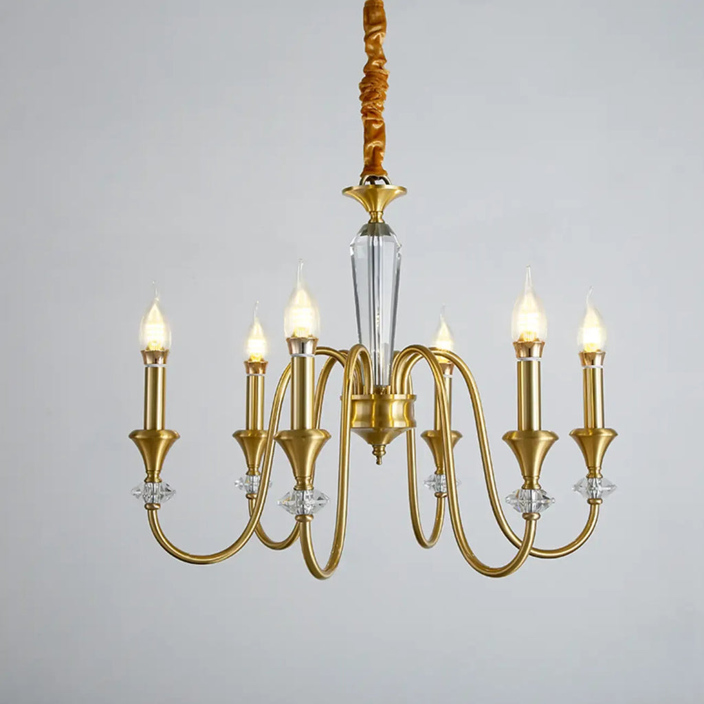 Lustre industriel en verre noir de type candélabre, 3 à 10 lumières