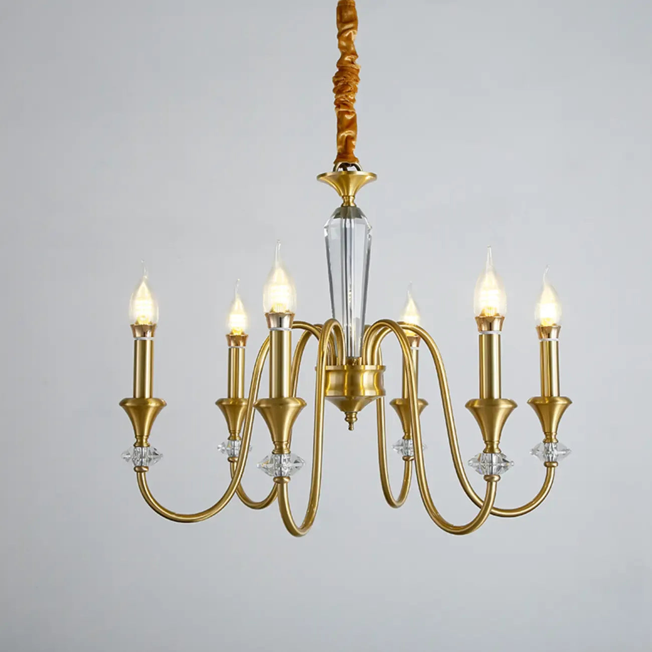 Lustre industriel en verre noir de type candélabre, 3 à 10 lumières