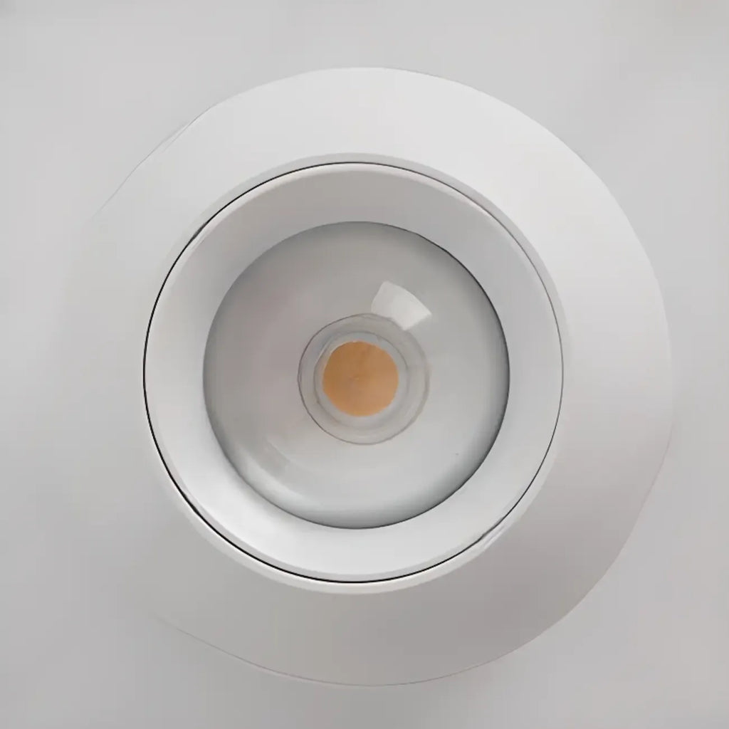 Suspension moderne en verre avec LED pour chambre à coucher