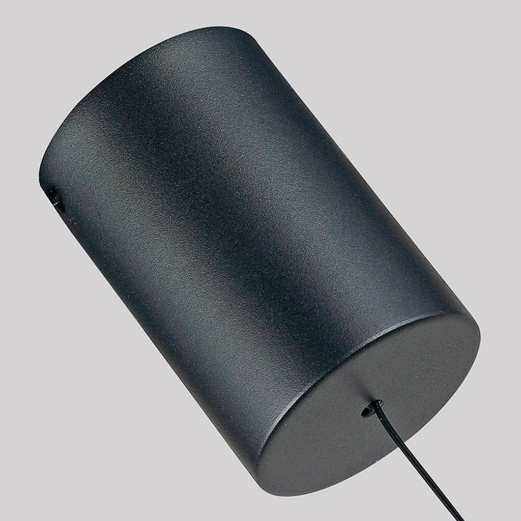 Suspension moderne en verre avec LED pour chambre à coucher