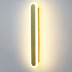 Applique murale LED longue à intensité variable pour chambre à coucher avec revêtement acrylique