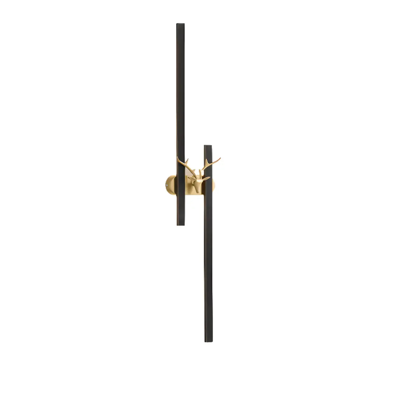Applique murale LED linéaire moderne à 2 lumières, à intensité variable, pour intérieur