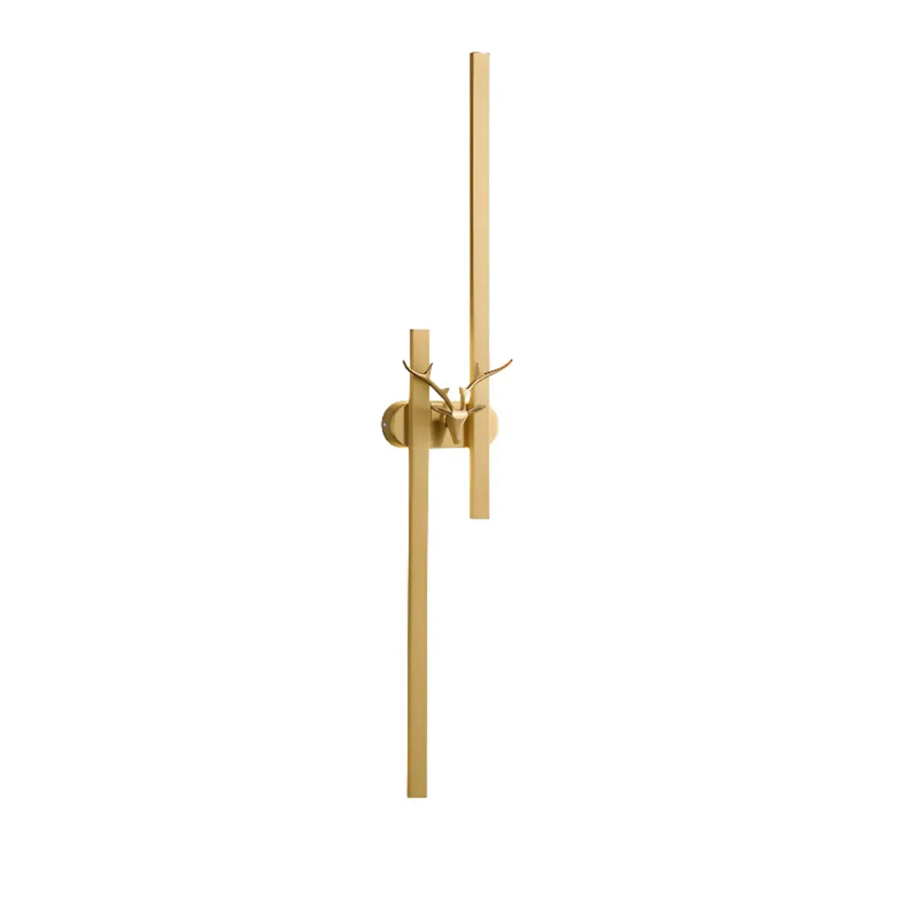 Applique murale LED linéaire moderne à 2 lumières, à intensité variable, pour intérieur
