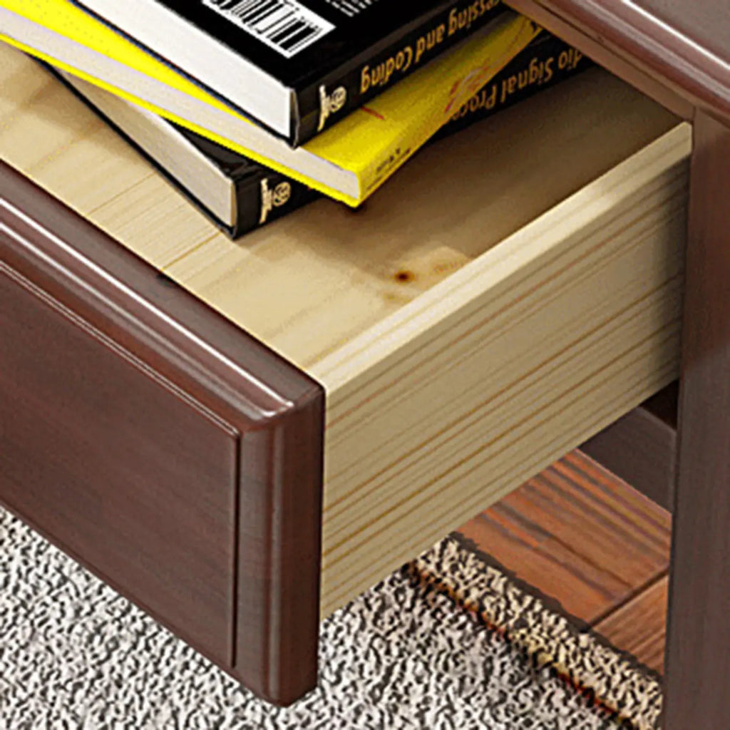 Armoire de rangement ouverte classique en bois blanc pour bureau