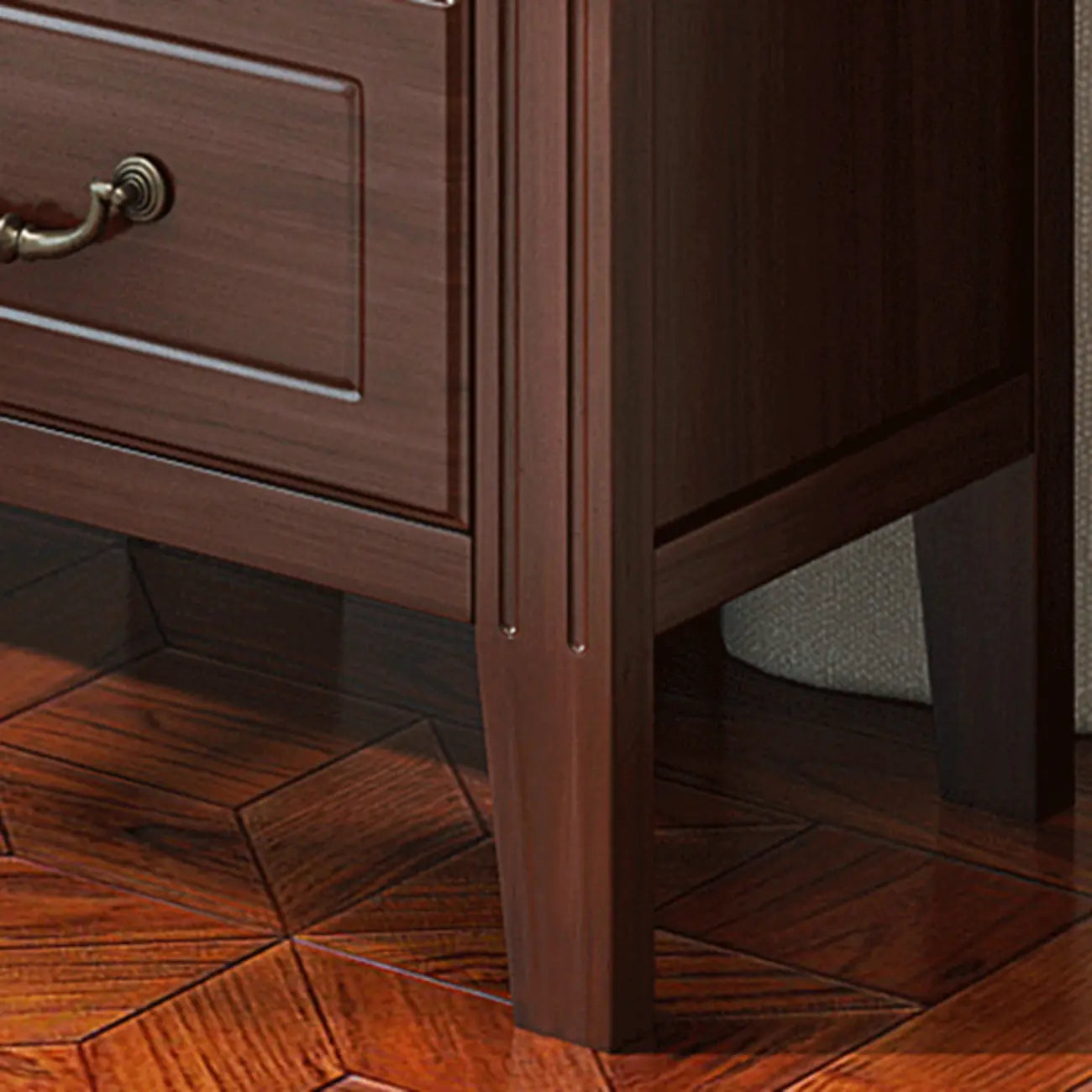 Armoire de rangement ouverte classique en bois blanc pour bureau