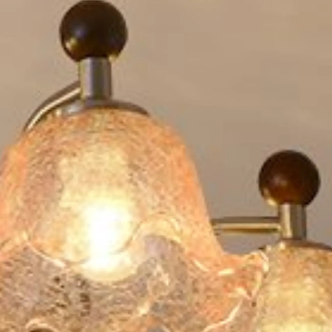 Lustre moderne antique en forme de fleur pour salle à manger
