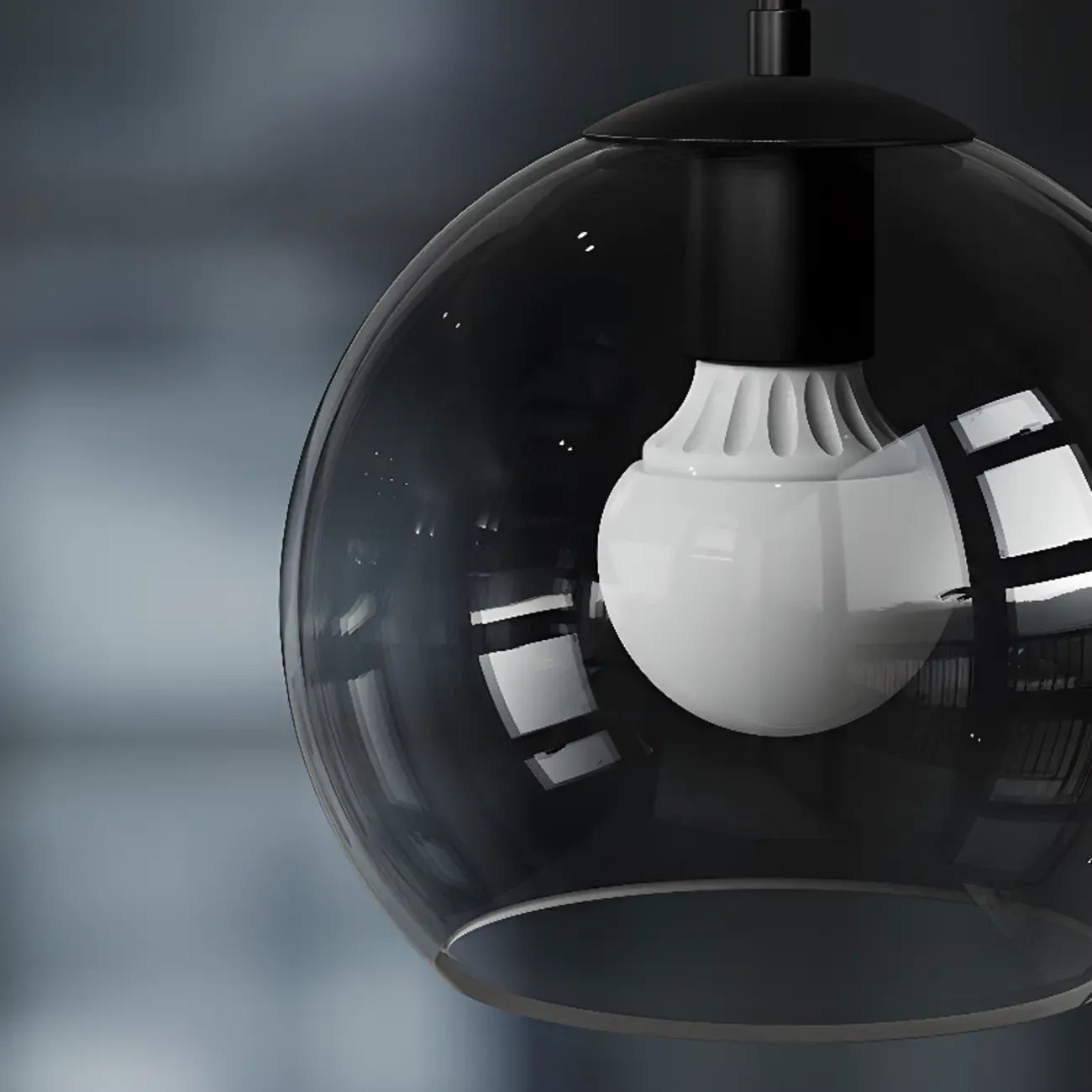 Suspension de cuisine moderne en verre à 3 lumières, hauteur réglable