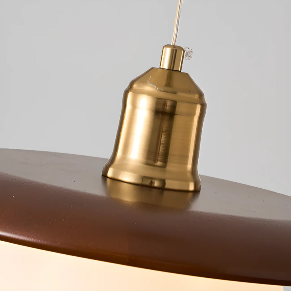 Suspension géométrique à 3 lumières LED en acrylique à intensité variable