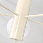Lustre Sputnik minimaliste en verre sphérique blanc