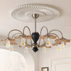 Lustre géométrique à grandes tiges pour salle à manger, 6/8 lumières