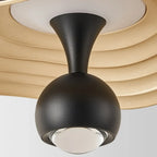 Suspension moderne noire à 2 lumières, hauteur réglable