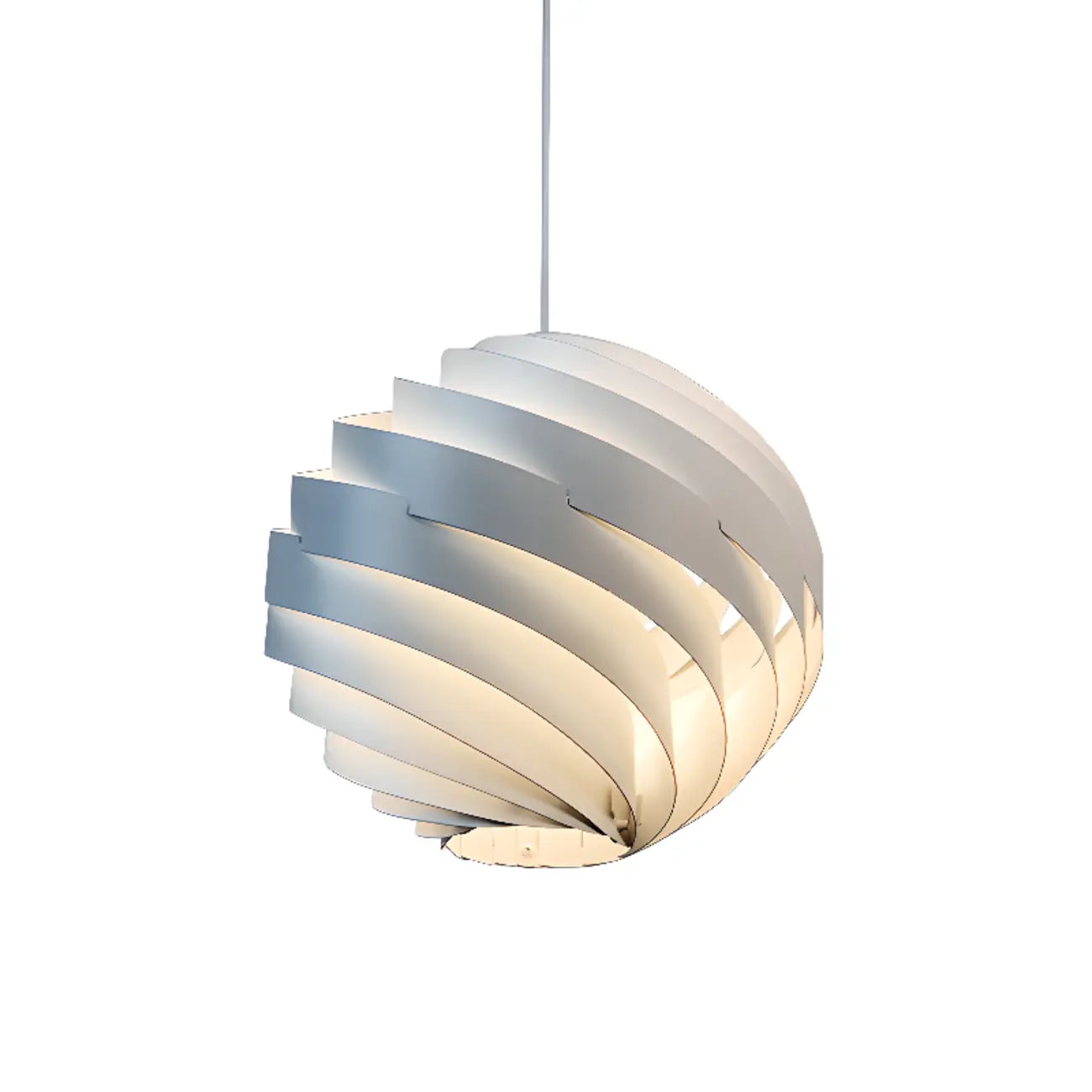Lampadario a sospensione a globo in alluminio artistico per isola cucina