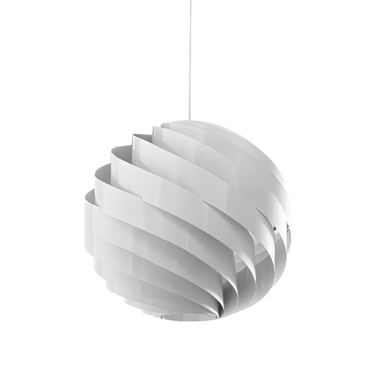 Lampadario a sospensione a globo in alluminio artistico per isola cucina