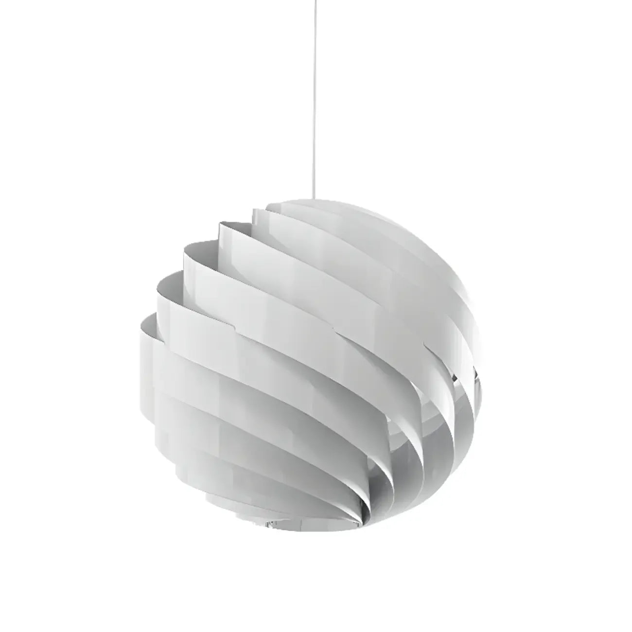 Lampadario a sospensione a globo in alluminio artistico per isola cucina