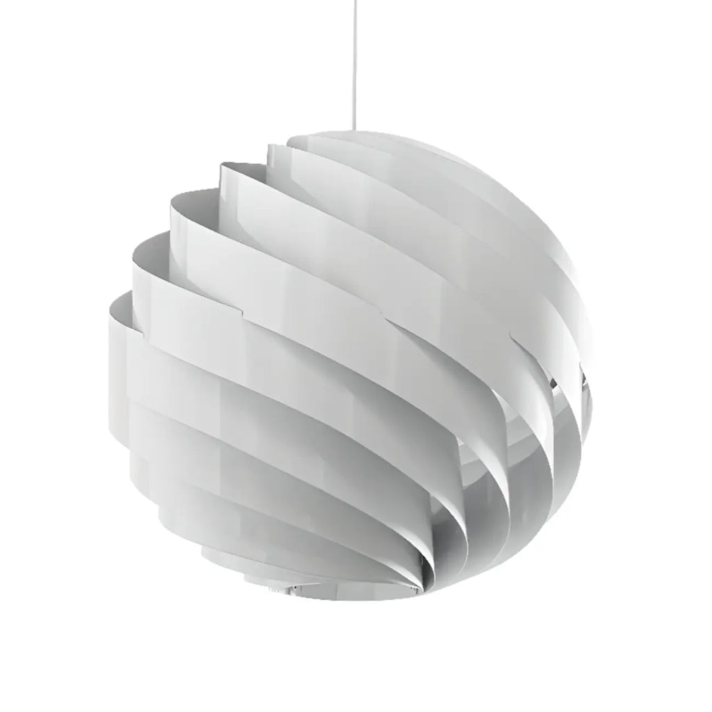 Lampadario a sospensione a globo in alluminio artistico per isola cucina