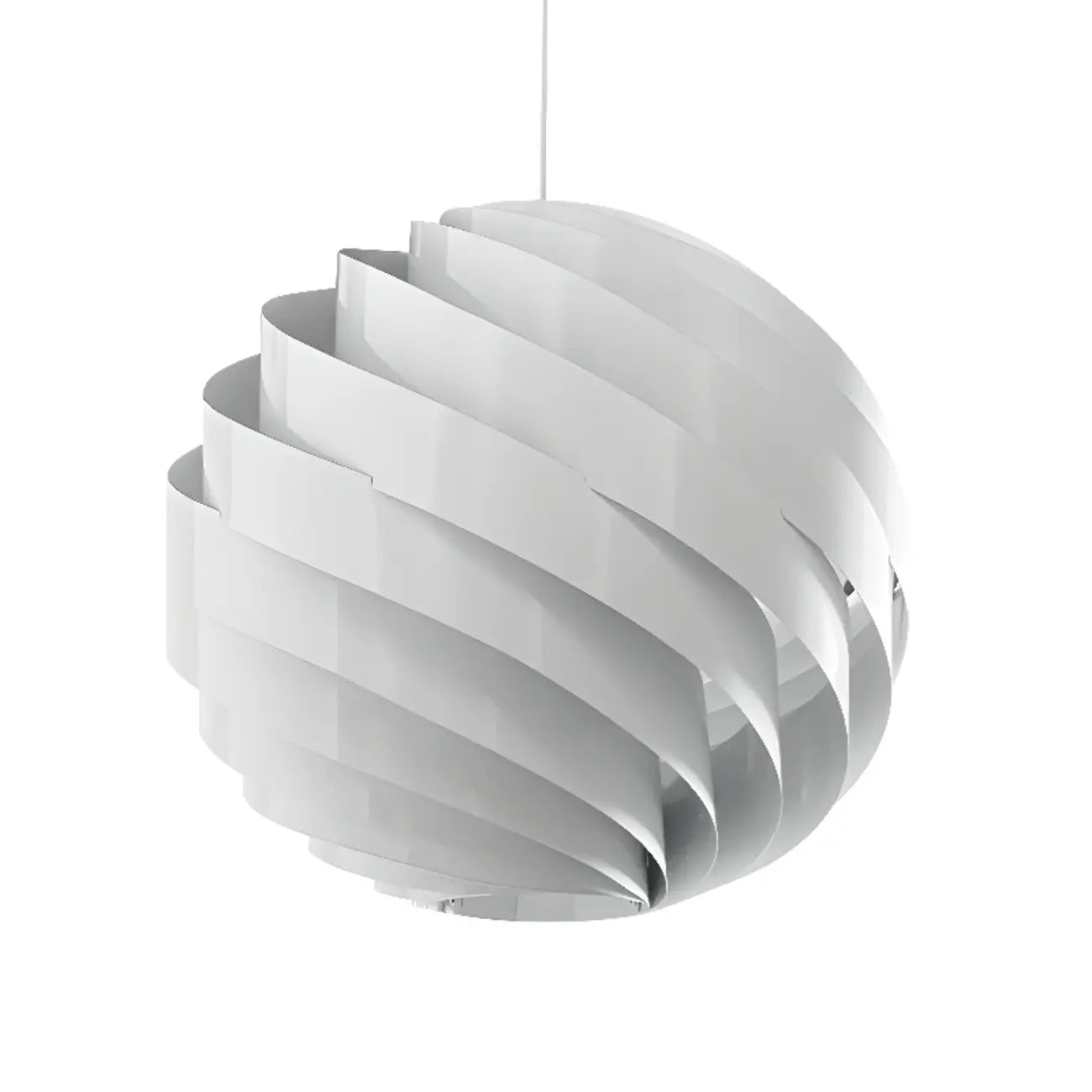 Lampadario a sospensione a globo in alluminio artistico per isola cucina