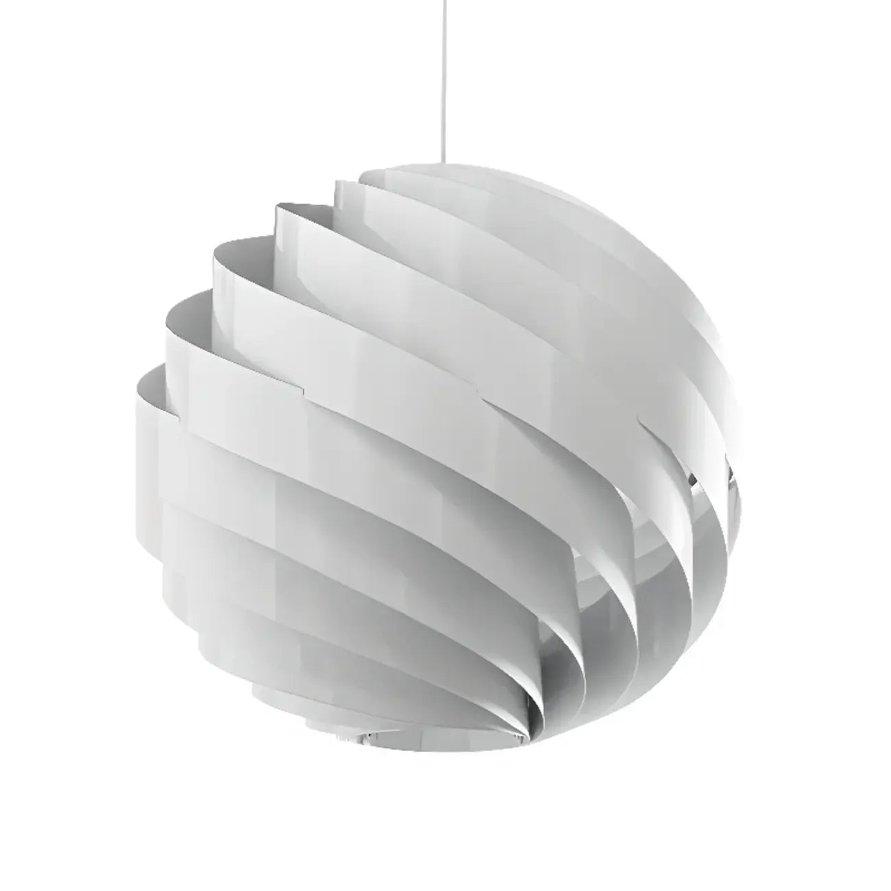 Lampadario a sospensione a globo in alluminio artistico per isola cucina