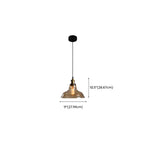 Suspension moderne géométrique en verre doré pour chambre à coucher