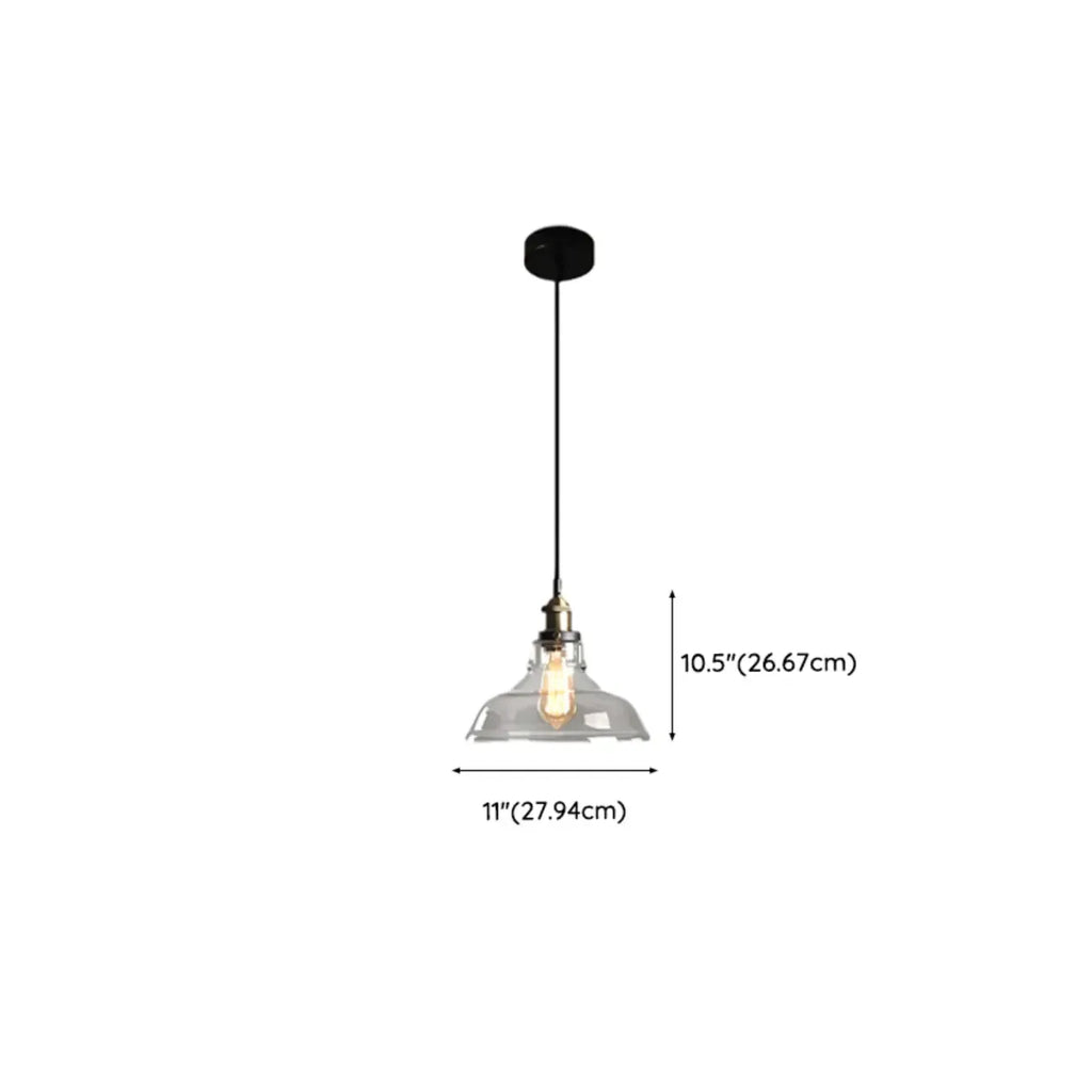 Suspension moderne géométrique en verre doré pour chambre à coucher