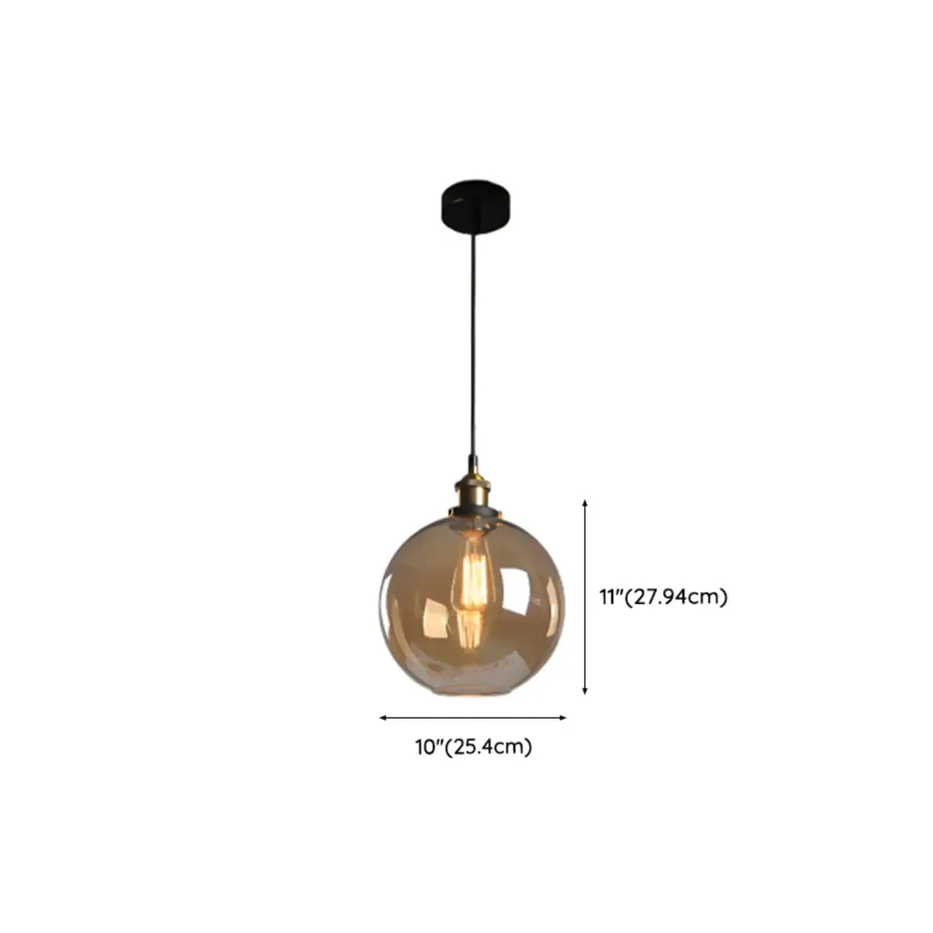 Suspension moderne géométrique en verre doré pour chambre à coucher