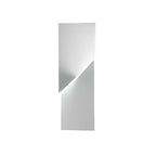 Applique murale LED géométrique en métal blanc Art Decor avec télécommande