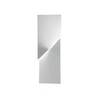 Applique murale LED géométrique en métal blanc Art Decor avec télécommande
