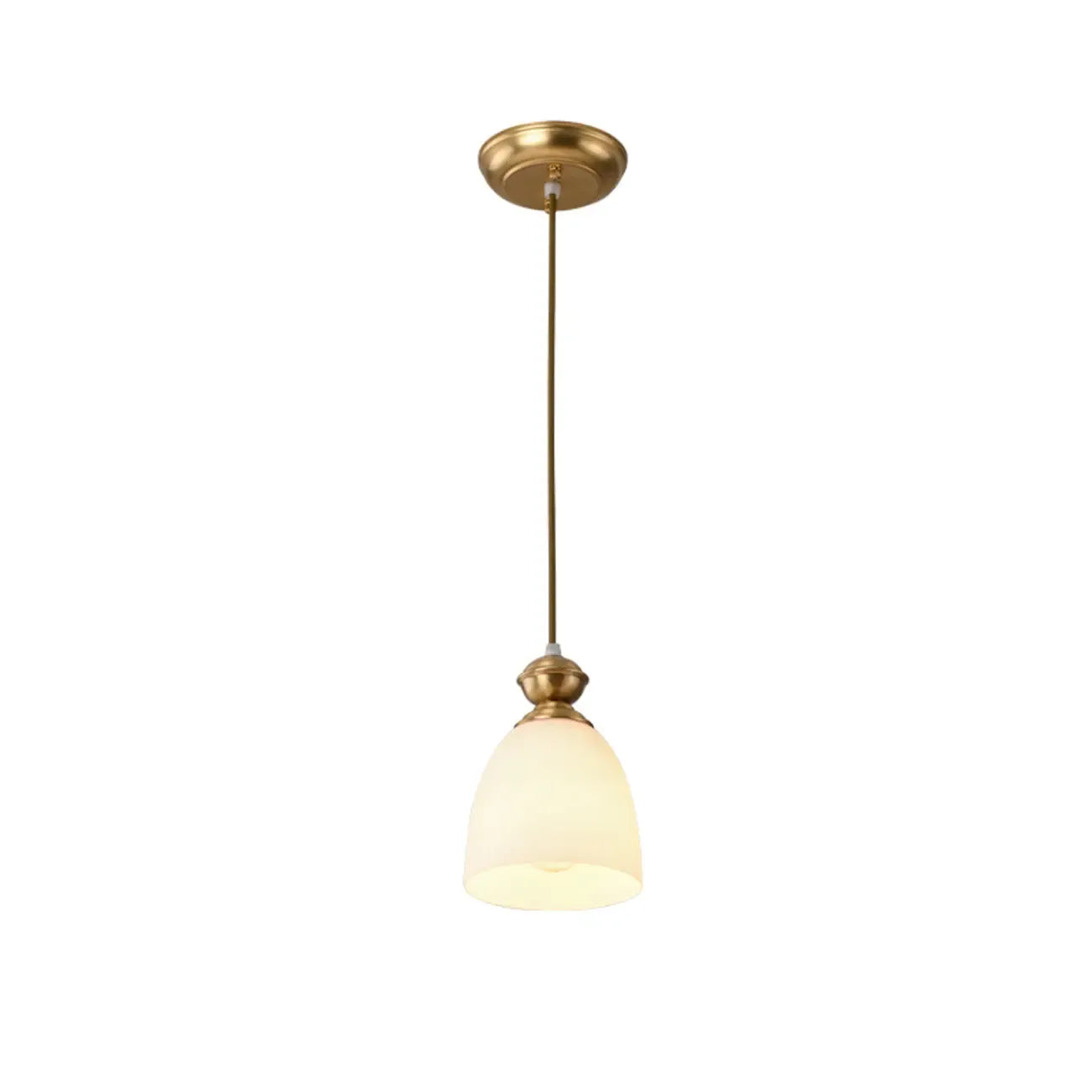 Suspension d'intérieur en verre transparent avec hauteur réglable