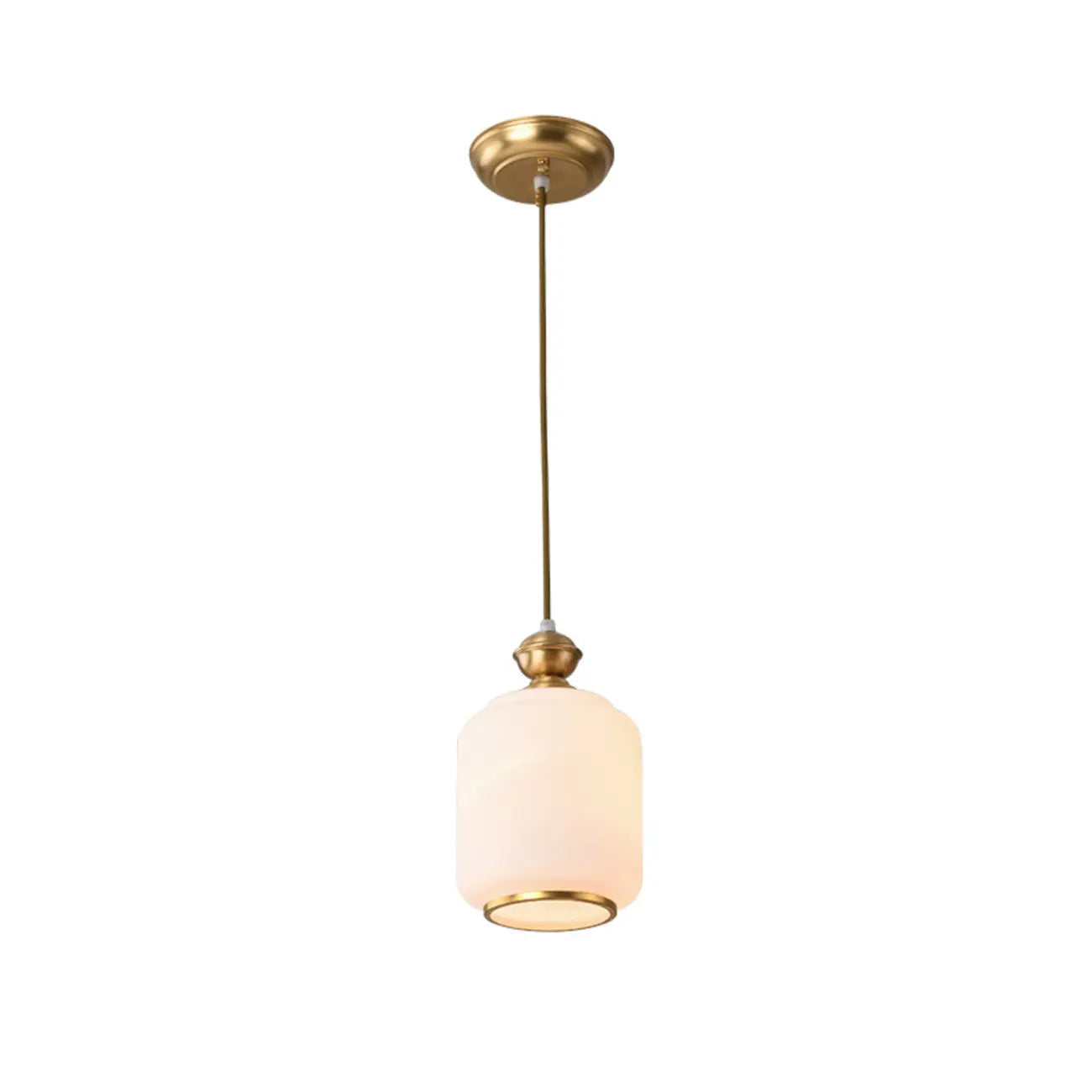 Suspension d'intérieur en verre transparent avec hauteur réglable