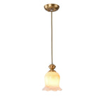 Suspension d'intérieur en verre transparent avec hauteur réglable