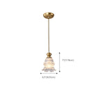 Suspension d'intérieur en verre transparent avec hauteur réglable