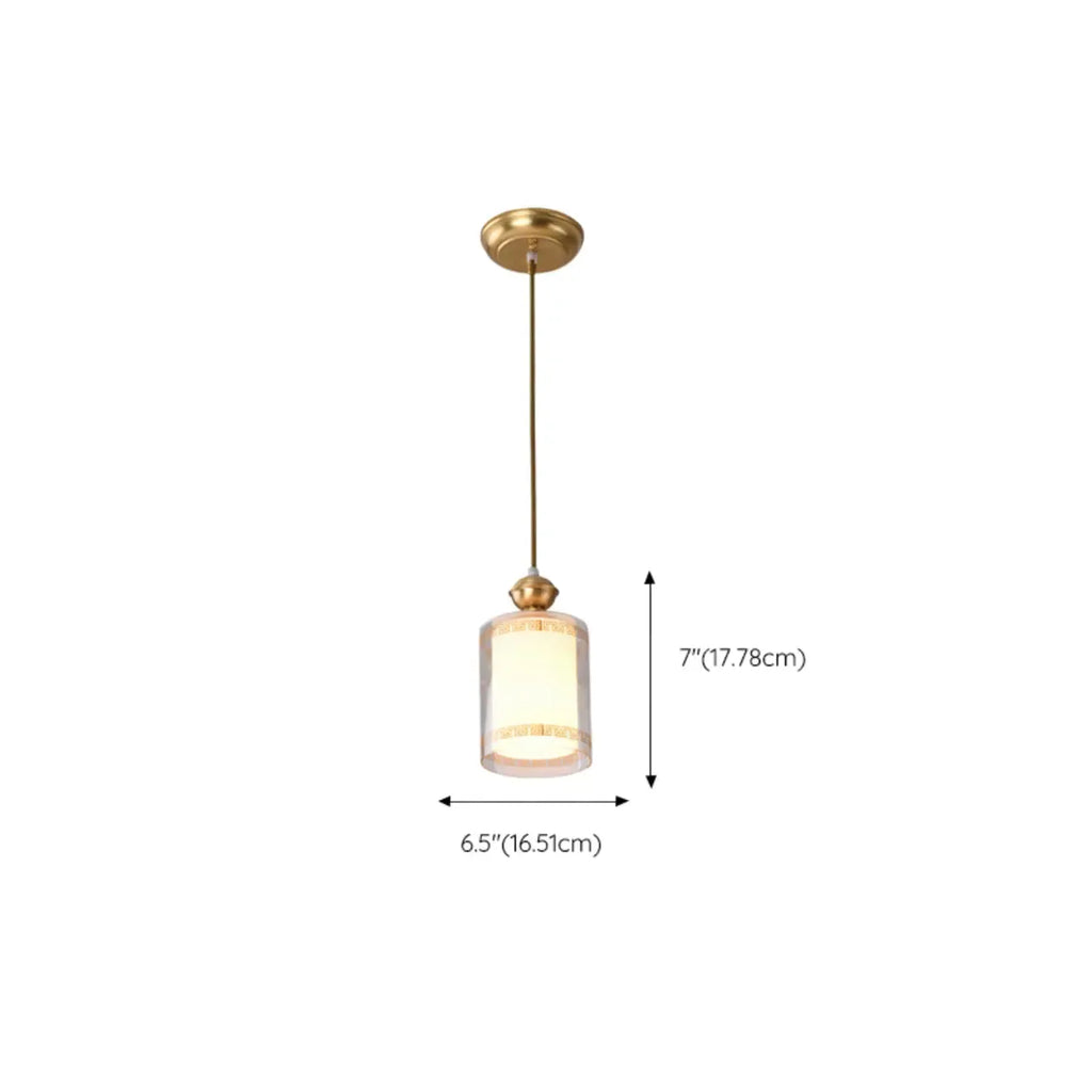 Suspension d'intérieur en verre transparent avec hauteur réglable