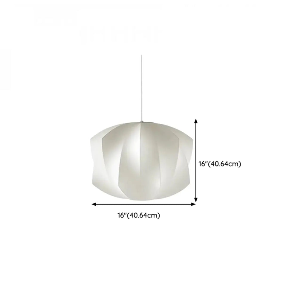 Suspension géométrique en soie pour chevet, hauteur réglable