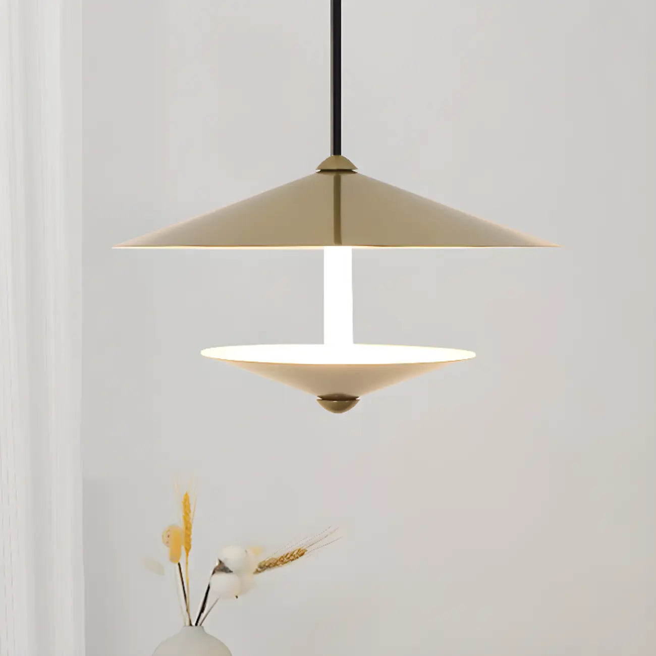 Suspension LED moderne mini cône pour salle à manger