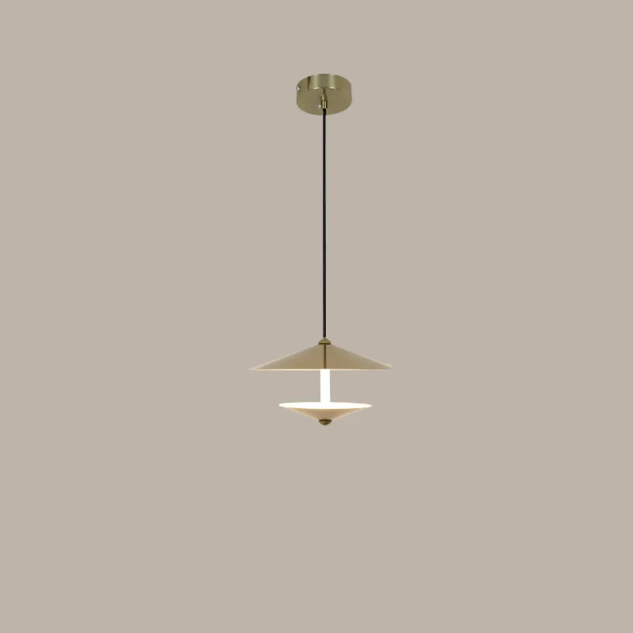 Suspension LED moderne mini cône pour salle à manger