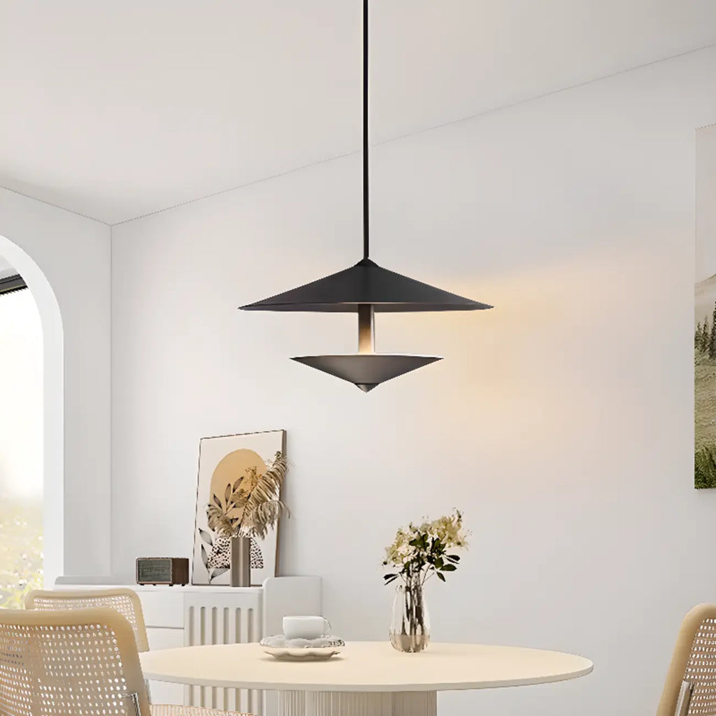 Suspension LED moderne mini cône pour salle à manger